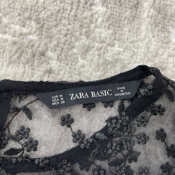 Zara - Floral Lace top - Picture 5 of 7